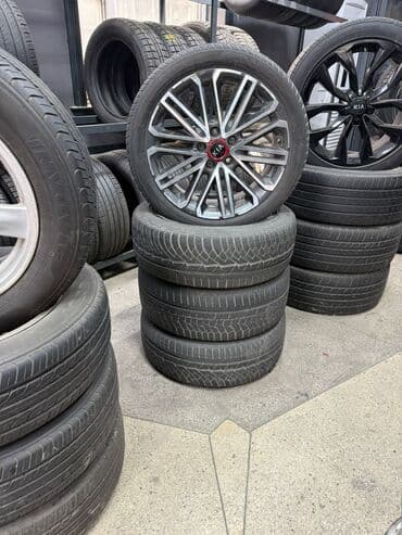 калпаки авто: Колеса в сборе 225 / 45 / R 18, Лето, Б/у, Комплект, Легковые, Литые, отверстий - 5 — 4