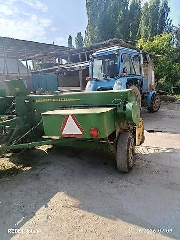 bme e39: Пресс-подборщик тюковый John Deere 456A - Тип: прицепной тюковый — 3