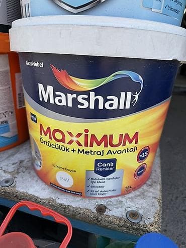 max safe: Интерьерная краска Marshall Maximum (AkzoNobel), 15 л - Категория — 1
