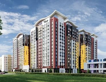 ищу квартиру мадина: 1 комната, 46 м², Элитка, 16 этаж, Готовая ПСО (под самоотделку) — 2