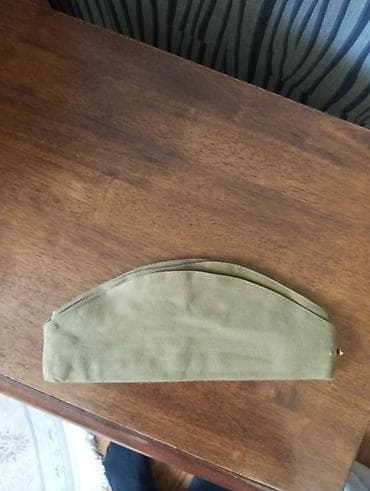 Жеке буюмдар: Пилотка (фуражка без козырька), тканевая, защитного/оливкового — 3