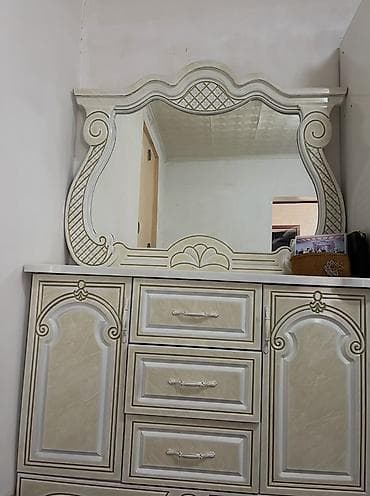 Комплекты мягкой мебели: Спальный гарнитур, Б/у, цвет - Бежевый — 3