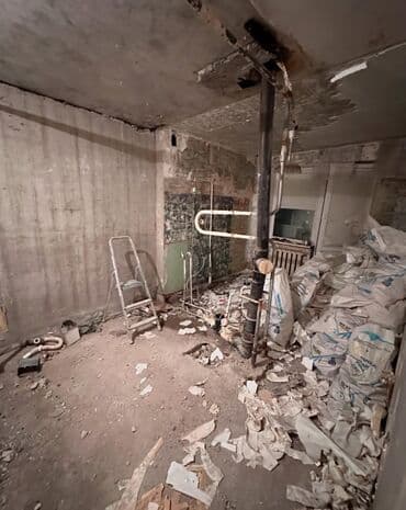 Бала бакчалар, бала багуучулар: Демонтаж старой плитки в сан/узлах, со стен, полов, потолка, демонтаж — 6