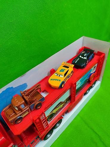 карт машина: Трек мак машина игрушка детская🚛 Комплектация товара: автовоз Мак, 3 — 4