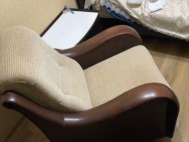 купить стулья бу: Продаю кресло, кожа хорошем состоянии — 2