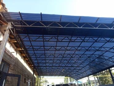 тележка садовая: Навес, Арочный, Металл, Поликарбонат — 1