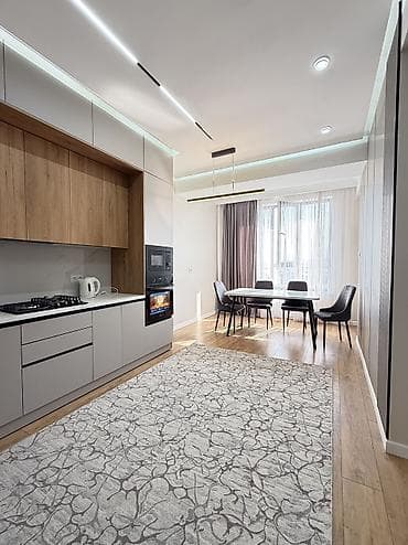 квартира в аренду на месяц: 1 комната, С мебелью полностью — 9