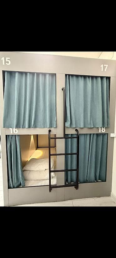 русская: HOSTEL OSH — современный хостел в центре Оша. - Капсульные спальные — 9
