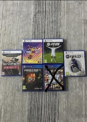 Техника и электроника: 1 Sniper Ghost Warrior Contracts 2 - 1000 2 NBA 2K24 - 1000 3 EA — 1