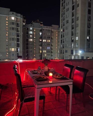 квартиры в бишкеке на долгий срок: 2 комнаты, Собственник, С мебелью полностью — 9