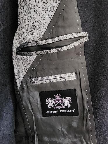 зеленый пиджак: Мужской пиджак Antoni Zeeman - Классический однобортный крой на 2 — 4