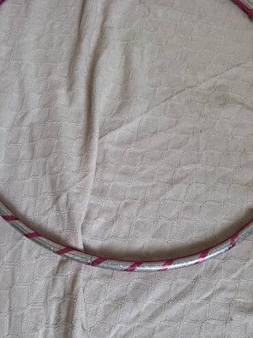 купить обруч для похудения: Обруч для гимнастики и фитнеса с серебристым покрытием и розовыми — 2