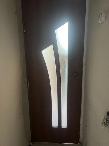 di store: Балконная дверь, Б/у, Глухие, Деревянная — 1