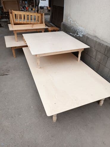 мебель бишкек столы и стулья фото цены: Ханский стол для тапчана - материал: фанера из берёзы - толщина — 6