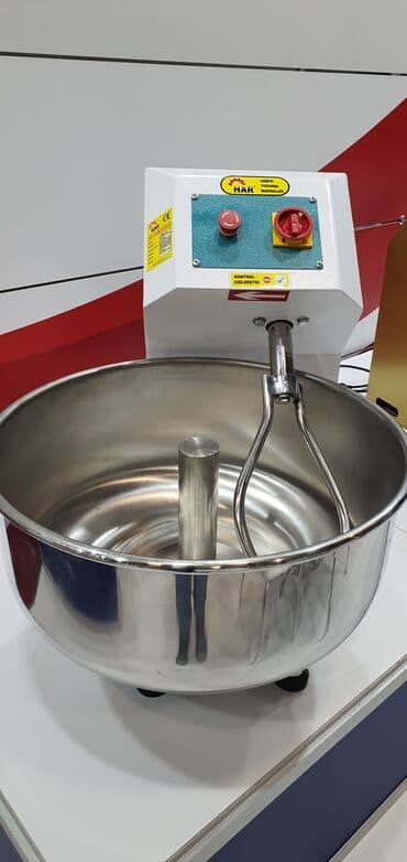 оборудование пекарни: Тестомес Спиральный, 50 кг, Новый — 1