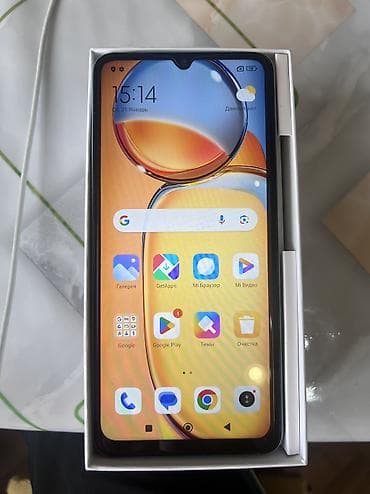 p40 lite: Redmi, Redmi 13C, Б/у, 128 ГБ, цвет - Белый, 2 SIM — 2