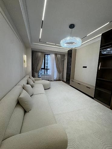 2 комнаты, 77 м², Элитка, 8 этаж, Дизайнерский ремонт — 1