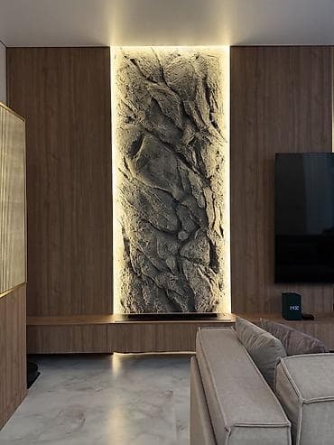 абой стена: Декоративные работы под ключ: скалы, барельеф, роспись стен — 10