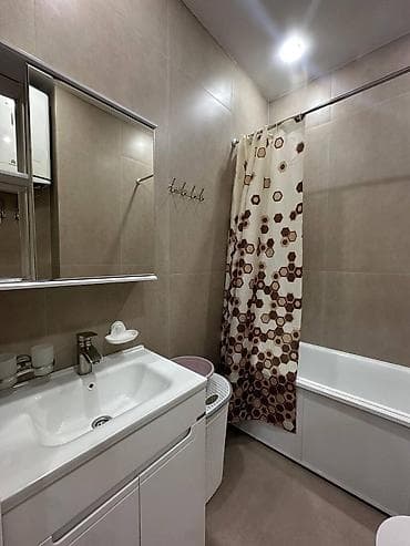 Квартиры: 1 комната, 42 м², Тунгуч мкр Элитка, Дизайнерский ремонт — 9
