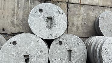 бетонные крышки: Железобетонные изделия для колодцев и инженерных сетей Предлагается — 5