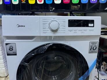 стиральные машины midea: Стиральная машина Midea, Новый, Автомат, До 9 кг, Компактная — 12