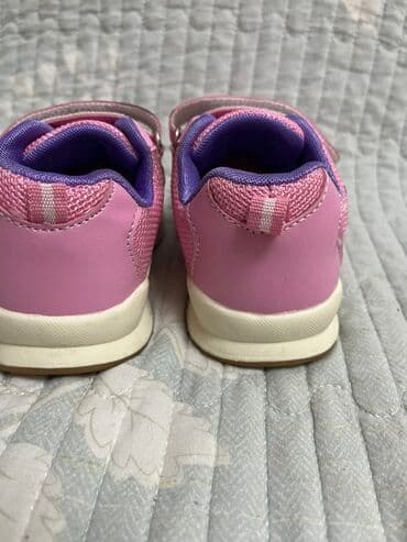 спортивные костюмы для девочек: Детские кроссовки для девочки - Цвет: розовый с сиреневой подкладкой — 6