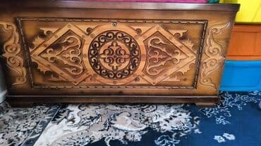 офисный шкаф для документов: Сандык, Жаңы, Башка максатка арналган, Жыгач, түсү - Күрөң — 1