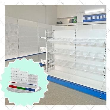 Торговое оборудование: 🛠️ Металлические сборные стеллажи для магазинов и торговых помещений — 8