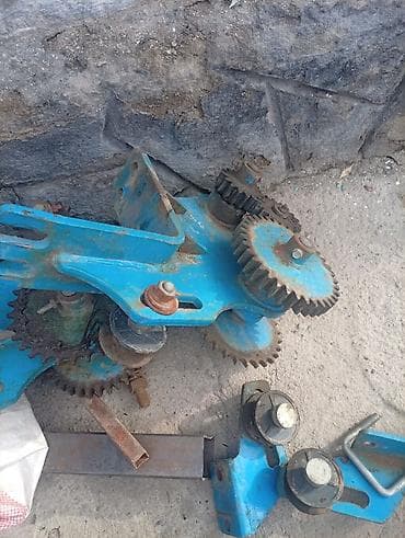 шестерны: Механизм привода (пара узлов) с цепными звездочками и опорными — 1