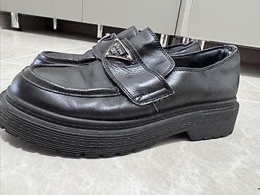 nike react: Лоферы Be To one, черные - Модель: классические лоферы с массивной — 3