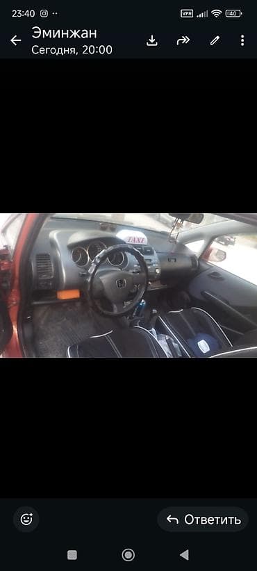 Продажа авто: Honda Jazz: 2008 г., Механика, Хэтчбэк — 2