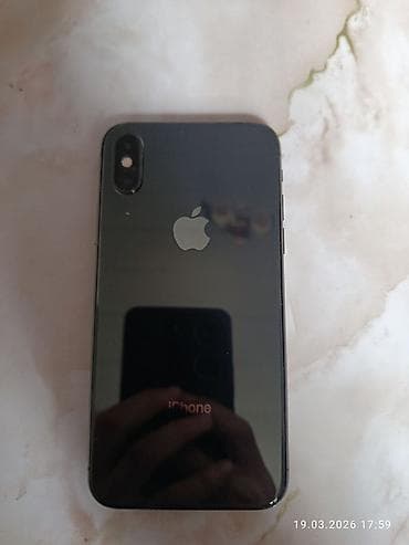 айфон кр: IPhone Xs, Б/у, 64 ГБ, Space Gray, Чехол, 79 % — 1