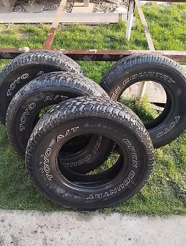 грузовик шины: Шины R 16, Всесезонная, Б/у, Комплект, Внедорожные (АТ/МТ), Toyo — 2