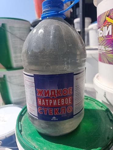Жидкое натриевое стекло (силикат натрия), ГОСТ 13078-81.5 литров