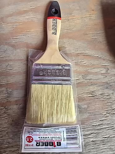 Плоская малярная кисть BIBBER 2.5" - Тип: плоская кисть для красок и