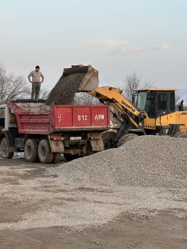 бишкек тай: Щебень всех фракций — КамАЗ и ЗИЛ, доставка по городу Щебень для — 3
