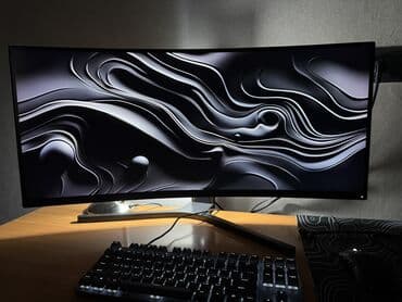 изогнутый монитор для компьютера: Монитор, Xiaomi, Б/у, LED, 34" - 35" — 2