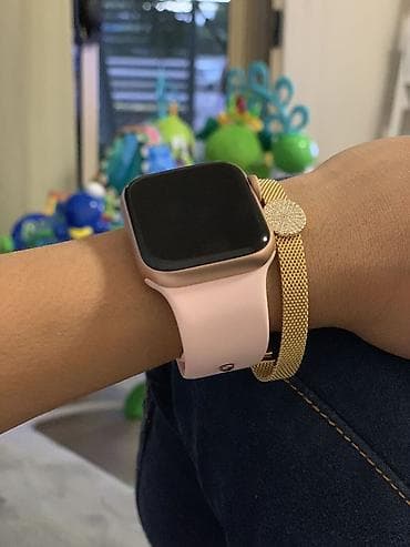 Оригинал Apple Watch SE 40мм, розовые в отличном состоянии. АКБ 100%