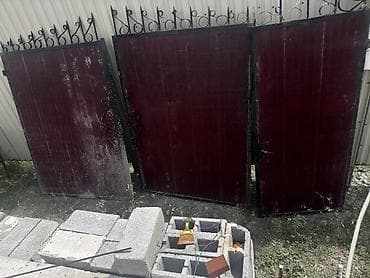 Дом и сад: Ворота металлические весь комплект — 2