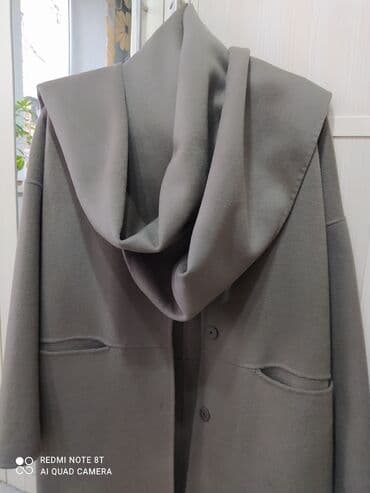 Спецодежда: Текстильное пальто без подклада, 100 процентов шерсть с большим — 3