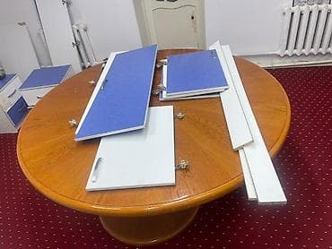 Столы: Стол для зала, Б/у, Не раскладной, Круглый — 1