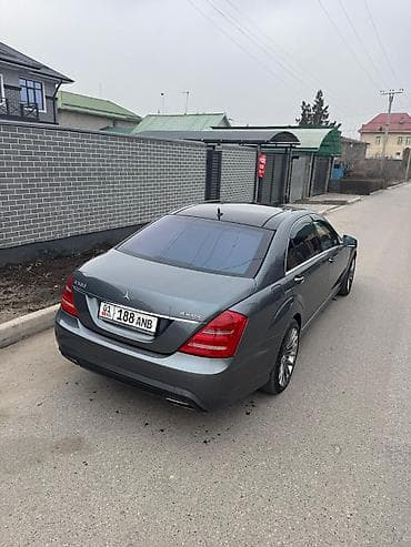 10 лет в одних руках: Mercedes-Benz S-Class: 2007 г., 5.5 л, Автомат, Бензин, Седан — 10