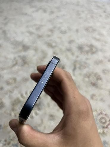 macbook 2012: IPhone 12, Б/у, 128 ГБ, Синий, Чехол, 81 % — 3