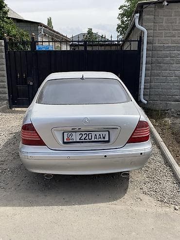 cl class: Mercedes-Benz S-Class: 2000 г., 5 л, Автомат, Бензин, Седан — 8