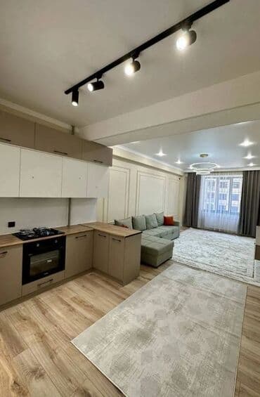 недорогие квартиры для аренды ош: 3 комнаты, 90 м², 5 этаж, Евроремонт — 5