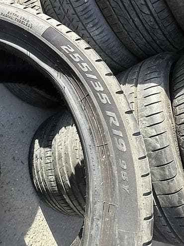 s1: Шины 255 / 35 / R 19, Лето, Б/у, Пара, Легковые, Франция, Hankook — 3