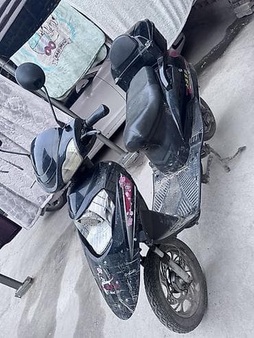 вкуп скутер: Скутер 50–150 см³ (китайский тип, вариатор) - Цвет: чёрный, с — 3