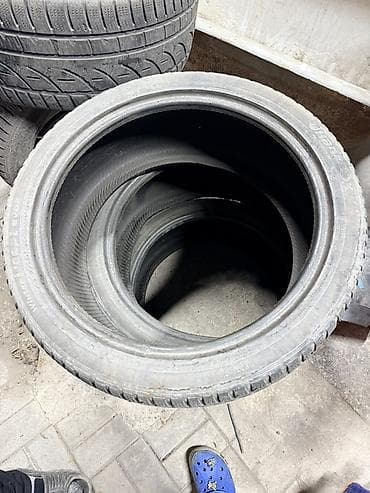 Транспорт: Шиналар 255 / 35 / R 19, Кыш, Колдонулган, Комплект, Hankook — 4