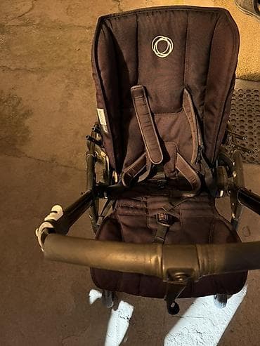 новый велик: Коляска, Другой бренд, цвет - Коричневый, Б/у, Бесплатная доставка — 3