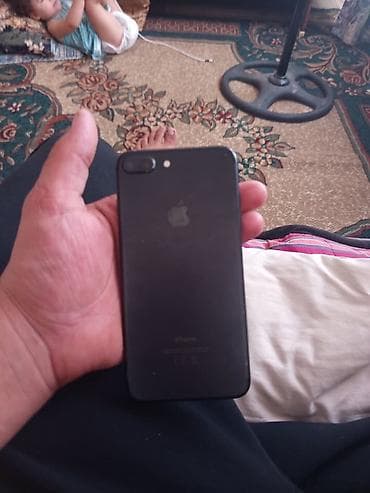 macbook 2012: IPhone 7 Plus, Б/у, 32 ГБ, Черный, 78 % — 3